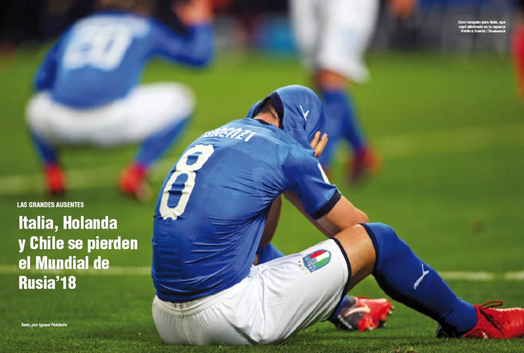 Las ausencias más llamativas del Mundial de Rusia